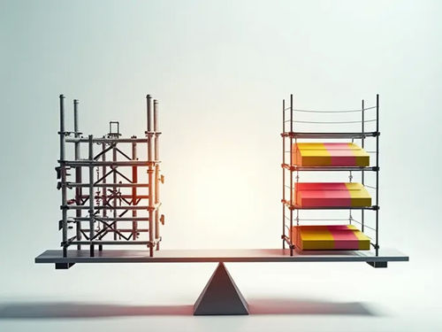 Dernier blog de l'entreprise Comparaison des coûts et des avantages de l'appareil de couplage par tubes et de l'échafaudage modulaire