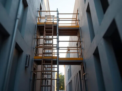 Dernier blog de l'entreprise Kit d'échafaudage SPAN 400 pour les espaces de construction restreints