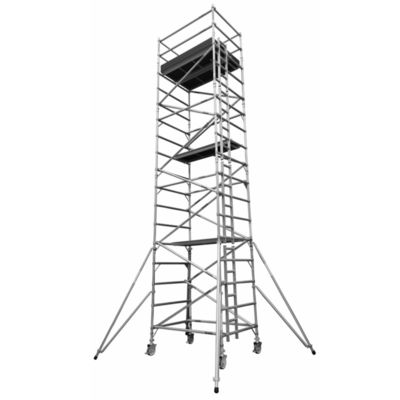 Un bon prix. Tour d'échafaudage en aluminium mobile anodisé facile à assembler / démonter en ligne