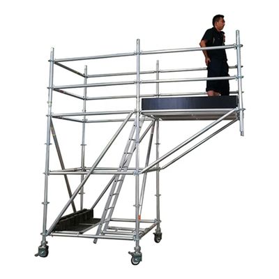 Un bon prix. 50Échafaudage en aluminium à cran de diamètre de.8 mm type d'échafaudage à verrouillage à anneau mobile en ligne