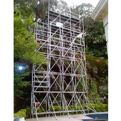 Un bon prix. Échafaudage modulaire à échelle en aluminium type boucle à anneau Échafaudage pour la construction de bâtiments en ligne