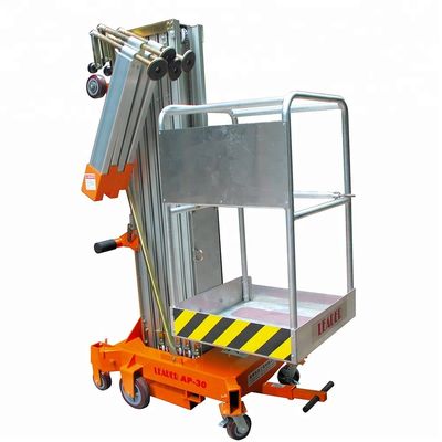 Un bon prix. Matériau en aluminium durable Ascenseurs verticaux Plateforme d'ascenseur pour un seul homme en ligne