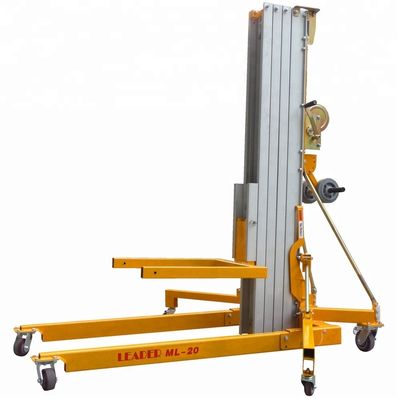 Un bon prix. Plateforme de levage verticale en alliage d'aluminium pour le nettoyage polyvalent des fenêtres en ligne
