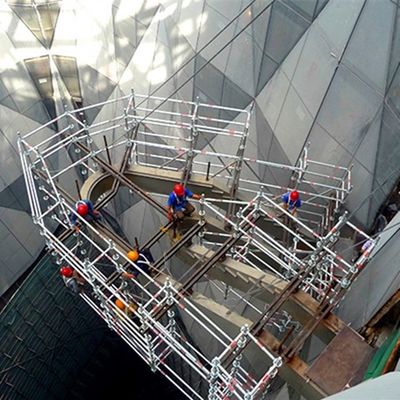 Un bon prix. Échafaudage de plate-forme suspendue en aluminium, système d' échafaudage à boucle de coupe épaisseur 1,8 mm en ligne